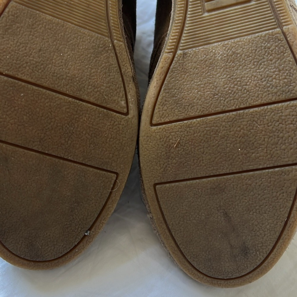 Tom's Kala Desert Wedge Shoes in Taupe Suede Tan Wedges Lace Up‎ Shoes Womens 9 - Picture 16 of 16
